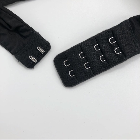 Victorias Secret Dream Angels Padded Demi Bra 32D Black Push Up Underwire - Picture 4 of 7